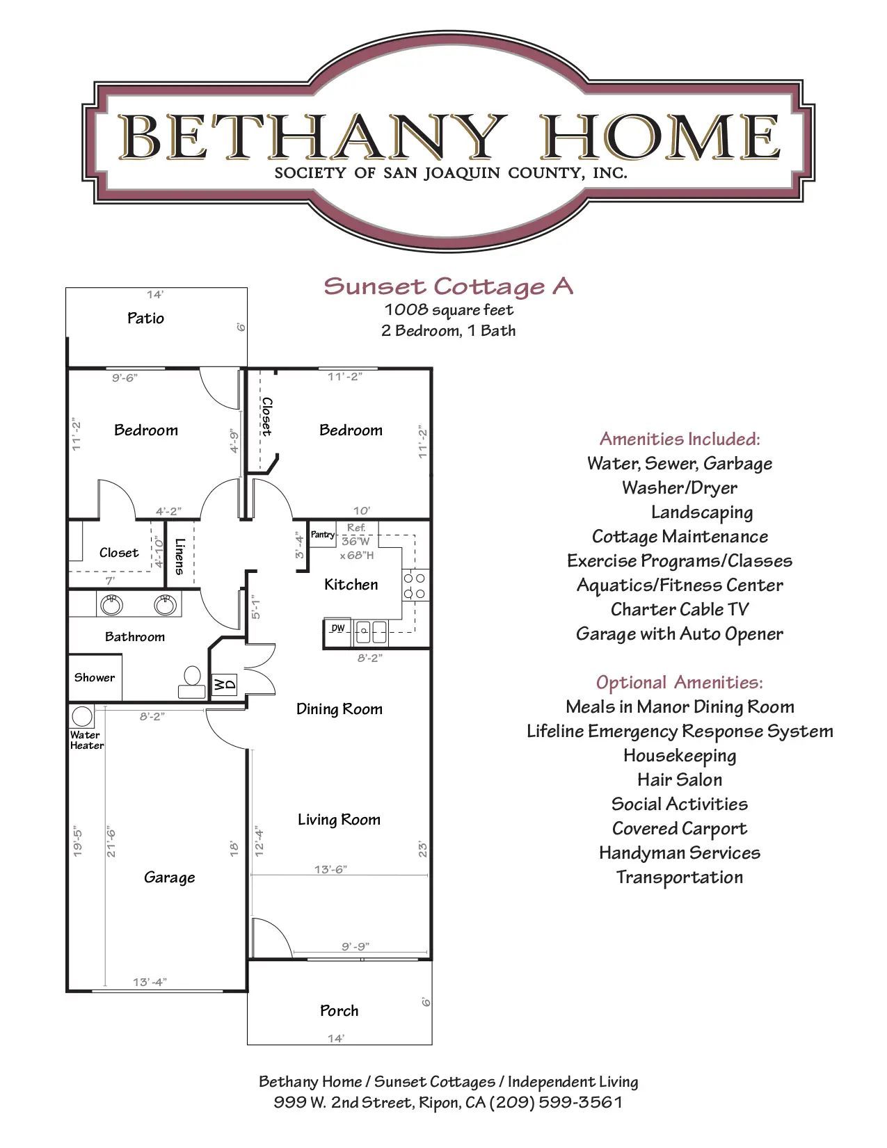 Bethany Home Senior Living Community Assisted Living